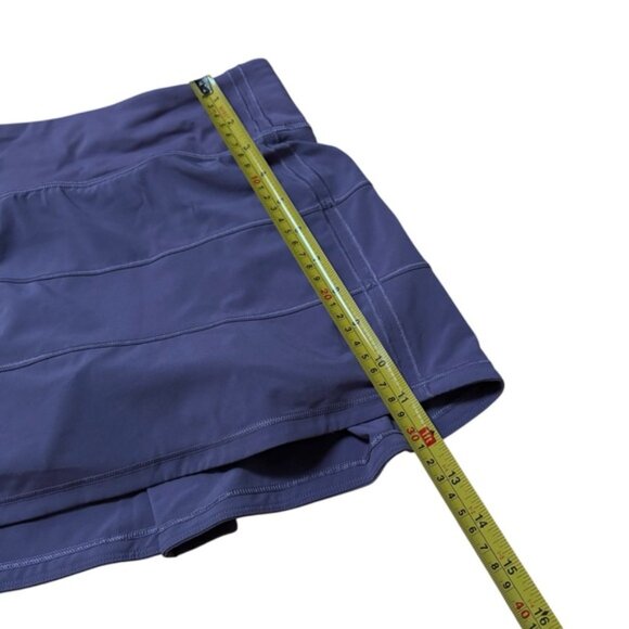 Lululemon Pace Rival Mid Rise Skirt Purple Ash Size 6 - Picture 5 of 5